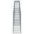 Coș gabion arcuit 400x30x80/100 cm fier galvanizat GartenMobel Dekor