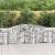 Coș gabion arcuit 400x30x100/120 cm fier galvanizat GartenMobel Dekor