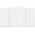 Coș gabion arcuit 400x30x220/240 cm fier galvanizat GartenMobel Dekor