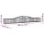 Coș gabion arcuit 400x50x40/60 cm fier galvanizat GartenMobel Dekor