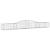 Coș gabion arcuit 400x50x40/60 cm fier galvanizat GartenMobel Dekor