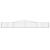 Coș gabion arcuit 400x50x40/60 cm fier galvanizat GartenMobel Dekor