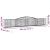 Coș gabion arcuit 400x50x60/80 cm fier galvanizat GartenMobel Dekor