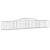 Coș gabion arcuit 400x50x60/80 cm fier galvanizat GartenMobel Dekor