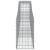 Coș gabion arcuit 400x50x80/100 cm fier galvanizat GartenMobel Dekor
