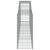 Coș gabion arcuit 400x50x100/120 cm fier galvanizat GartenMobel Dekor