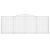 Coș gabion arcuit, 400x50x140/160 cm, fier galvanizat GartenMobel Dekor
