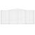 Coș gabion arcuit, 400x50x160/180 cm, fier galvanizat GartenMobel Dekor