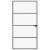 Ușă de interior negru 102x201,5cm sticlă securiz./aluminiu slim GartenMobel Dekor