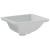 Chiuvetă de baie albă 30,5x27x14 cm, ovală, ceramică GartenMobel Dekor