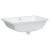 Chiuvetă de baie albă 60x40x21 cm, ovală, ceramică GartenMobel Dekor