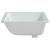 Chiuvetă de baie albă 60x40x21 cm, ovală, ceramică GartenMobel Dekor