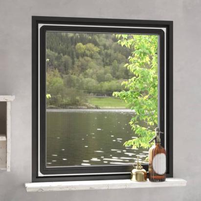 Plasă insecte magnetică pentru ferestre, alb, 120x140 cm GartenMobel Dekor