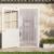 Perdea pentru ușă, transparent, 200 mmx1,6 mm 10 m, PVC GartenMobel Dekor