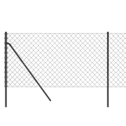 Gard plasă de sârmă, antracit, 1x10 m GartenMobel Dekor