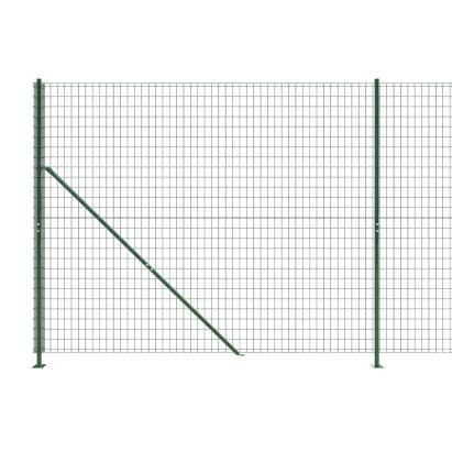 Gard plasă de sârmă cu bordură, verde, 1,4x10 m GartenMobel Dekor