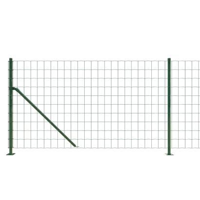 Gard plasă de sârmă cu bordură, verde, 0,8x25 m GartenMobel Dekor