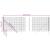 Gard plasă de sârmă, antracit, 2,2x25 m, oțel galvanizat GartenMobel Dekor