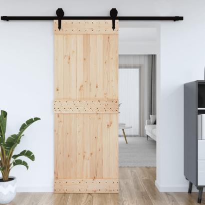 Ușă „NARVIK”, 85x210 cm, lemn masiv de pin GartenMobel Dekor