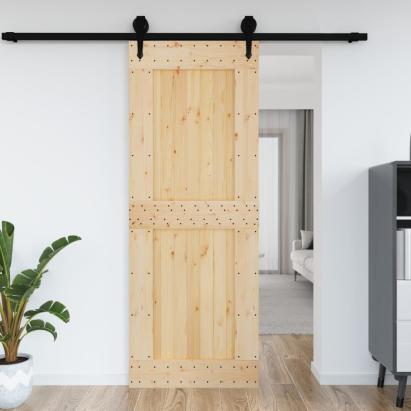 Ușă „NARVIK”, 85x210 cm, lemn masiv de pin GartenMobel Dekor