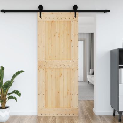 Ușă „NARVIK”, 90x210 cm, lemn masiv de pin GartenMobel Dekor