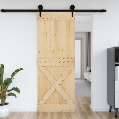 Ușă „NARVIK”, 85x210 cm, lemn masiv de pin GartenMobel Dekor