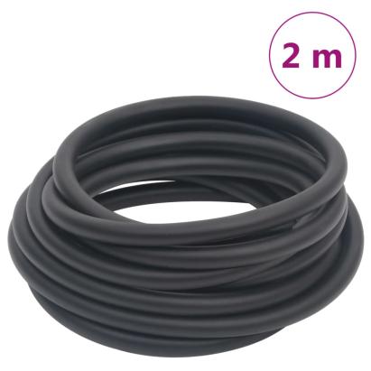 Furtun de aer hibrid, negru, 2 m, cauciuc și PVC GartenMobel Dekor