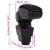 Cotieră auto, negru, 11x35x(32-49) cm ABS GartenMobel Dekor