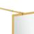Paravan de duș walk-in auriu, 90x195 cm sticlă ESG transparentă GartenMobel Dekor