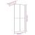 Paravan de duș walk-in auriu, 90x195 cm sticlă ESG transparentă GartenMobel Dekor