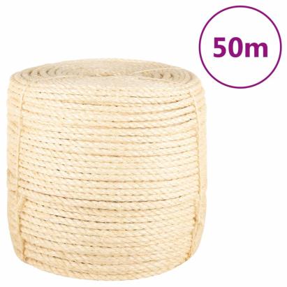 Frânghie, 50 m, sisal 100%, 8 mm GartenMobel Dekor