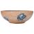Lavoar de blat, maro și albastru, rotund, Φ41x14 cm, ceramică GartenMobel Dekor