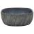 Lavoar de blat, negru și gri, 47x33x13 cm, ceramică, oval GartenMobel Dekor