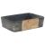 Lavoar de blat negru/maro 46x35,5x13 cm, ceramică, dreptunghi GartenMobel Dekor