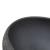 Lavoar de blat, negru și gri, 59x40x15 cm, ceramică, oval GartenMobel Dekor