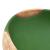 Lavoar de blat, verde și maro, 59x40x15 cm, ceramică, oval GartenMobel Dekor