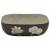 Lavoar de blat gri/negru 48x37,5x13,5 cm, ceramică, dreptunghi GartenMobel Dekor
