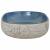 Lavoar de blat, nisipiu și albastru 59x40x14 cm, ceramică, oval GartenMobel Dekor