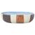 Lavoar de blat, multicolor, 59x40x14 cm, ceramică, oval GartenMobel Dekor