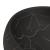 Lavoar de blat, negru, 59x40x15 cm, ceramică, oval GartenMobel Dekor