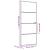 Ușă de interior negru 83x201,5 cm sticlă securiz./aluminiu slim GartenMobel Dekor
