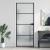 Ușă de interior negru 83x201,5 cm sticlă securiz./aluminiu slim GartenMobel Dekor