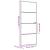Ușă de interior negru 83x201,5 cm sticlă securiz./aluminiu slim GartenMobel Dekor