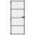 Ușă de interior negru 83x201,5 cm sticlă securiz./aluminiu slim GartenMobel Dekor