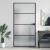 Ușă interior negru 102,5x201,5 cm sticlă securiz./aluminiu slim GartenMobel Dekor