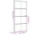 Ușă de interior negru 93x201,5 cm sticlă securiz./aluminiu slim GartenMobel Dekor