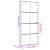 Ușă de interior negru 93x201,5 cm sticlă securiz./aluminiu slim GartenMobel Dekor