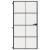 Ușă interior negru 102,5x201,5 cm sticlă securiz./aluminiu slim GartenMobel Dekor