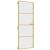 Ușă interior Slim auriu 76x201,5 cm sticlă securizată/aluminiu GartenMobel Dekor