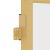 Ușă interior Slim auriu 76x201,5 cm sticlă securizată/aluminiu GartenMobel Dekor